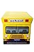 Clever Creations School Bus Collapsible Toy Storage Organizer Toy Box Folding Storage Ottoman for Kids Bedroom | Perfect Size Toy Chest for Books, Kids Toys, Baby Toys, Baby Clothes