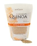 NorQuin Golden Quinoa, 4 lb. Bag, Non-GMO Verified, Canadian Grown, Complete Protein Whole Grain, Gluten Free, Kosher, Prewashed Ready to Cook
