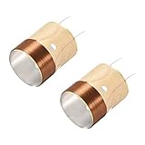 uxcell 2pcs 25.5mm 1" Woofer Voice Coil Dual Layers