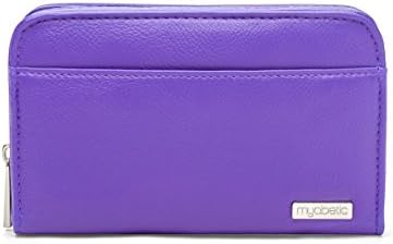 Myabetic Banting Diabetes Supply Case for Glucose Monitoring System, Insulin Pens, Insulin Vials, Test Strips, etc (Purple)