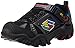 Skechers Kids Damager Game Kicks Light-up Sneaker,Black/Multi,13 M US Little Kid