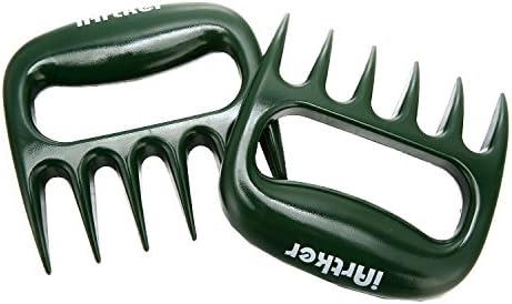 iArtker BBQ Meat Claws Pulled Pork Shredder Meat Handler Carving Safe Green