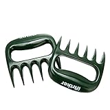 iArtker BBQ Meat Claws Pulled Pork Shredder Meat Handler Carving Safe Green