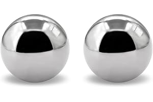 CVGY 2pcs 1'' Chrome Steel Bearing Balls 25.4mm Steel Balls Precision Bearing Bulk Bicycle Bearing Balls