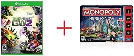 Plants vs. Zombies: Garden Warfare 2 for Xbox One AND Monopoly Here &amp; Now Game - Bundle