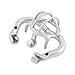 TERNENCE Ergonomic Design Stainless Chastity Device Cock Cage Base Ring Male Spares H150 (L / 50mm)
