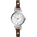 Fossil Georgia Three-Hand Leather Watch