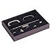 Stackers | Jewelry Box | classic purple & purple velvet ring & bracelet stacker