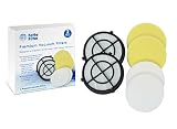 Fette Filter - Filter Pack Compatible with Bissell Style 16871, 1608861 & 1608860 Pet Hair Eraser Upright Vacuum and Vacuum Model 1650 Series (4 Pre-Motor Filters and 2 Post-Motor Filters)