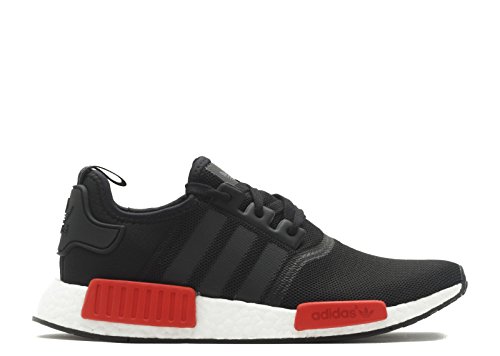 nmd r1 black red white