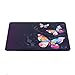 iColor Office Mouse Pad 9.3 × 7.9 inch Anti-Slip Neoprene Rubber Bottom Surface Gaming Mouse Pad Mat w/Exquisite Packaging -Butterfly