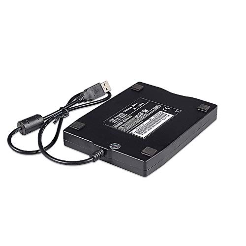 Xeminor Portable FDD USB Floppy Disk 1.44 MB Reader Drive External Floppy Disk Drive for Mac Windows 10/7/8/XP Use 1Pcs