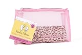 Morning Glamour Travel/Makeup Bag Single Pillowcase, Leopard