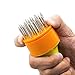 Needle Meat Tenderizer Flavor Enhancer 24- Ultra Sharp Stainless Steel Prongs Best BBQ Needle Tool Cook Essentials for Steak, Beef, Pork, Chicken, Poultry and Fish Comfort Grip Handle Dishwasher Safe