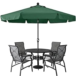 ABCCANOPY Premium Patio Umbrellas 10' Green