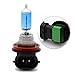 DunGu H11 Headlight Fog Bulb 55W 5000K Pure White For Car Motorcycle Boat 12V (pack of 2)
