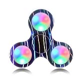 Spinner Fidget,GOODCULLER New LED Light Hand Spinner Fidget Toys Finger Ball For Autism ADHD High Performance Fast Shipping For Killing Time, Helping Relieve Stress