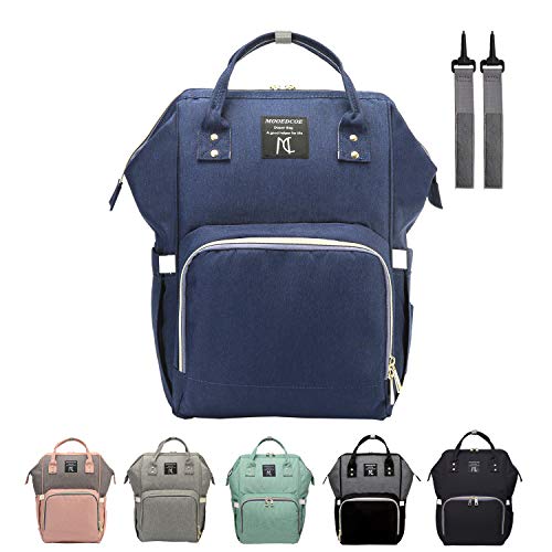 Backpack Baby Diaper Bags, Mooedcoe 7 Gallon Spacious Waterproof Travel