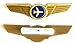 Aviator Kids Pilot Wings Plastic Pins Pinbacks Badges Lot of 10 Pins