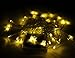 Karlling Battery Operated Fairy Lights, 13ft Durable Short Clear Wire LED Twinkle String Lights for Christmas, Valentine’s Day, Halloween,Weddings, Parties, and Indoor/Outdoor Decor(Warm White)