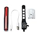 Feelhom LED Bicycle TailLights Super Bright USB Rechargeable Waterproof Warring LED Bike Rear Lights with 6 Modes,Fits on any Bicycles or Helmets