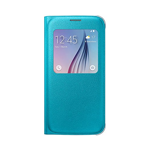 Samsung Galaxy S6 S-View Flip Cover - Blue