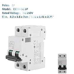 Low-Voltage Miniature Air Circuit Breaker, 250V DC
