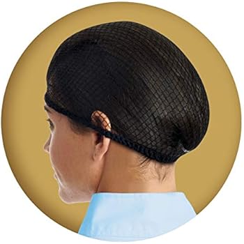 Ovation Deluxe Hair Net Pack of 2, Black, One Size