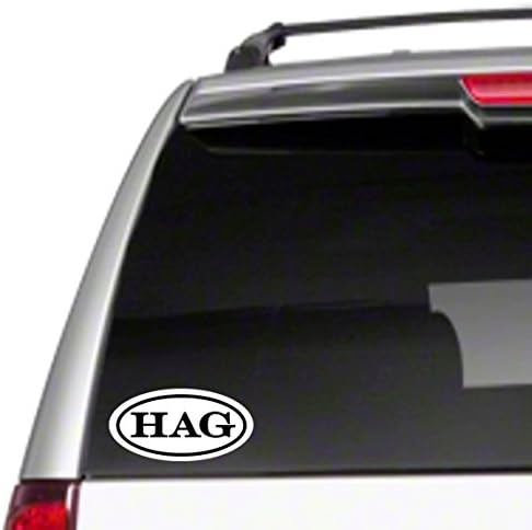 HAG Merle Haggard Car Vinyl Sticker Decal 6" country music legend singer outlawF1