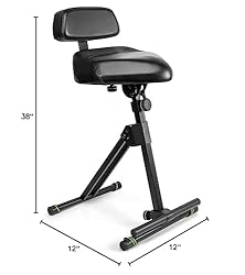 GRAVITY STANDS FM SEAT1 BR Height Adjustable Stool