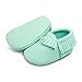 Ecosin Baby Kids Tassel Soft Sole Anti-slip Leather Shoes Infant Toddler Shoes
