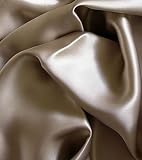 Luxury 100% Silk Charmeuse Duvet or Comforter Cover King Size Champagne Color