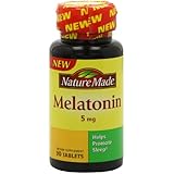 Nature Made Melatonin Tablets, 5 Mg, 90 Count