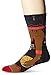 Stance Men's NBA Legends Crew Socks, Iverson, Large/Shoe Size 9-12