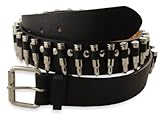 Chrome Accent Bullet Belt #40