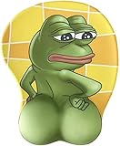 Pepe Sad Frog Feels Bad Man 3D Silicone Wrist Rest
