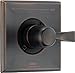 Delta Faucet Dryden 14 Series Single-Function Shower Trim Kit with Single-Spray Touch-Clean Shower Head, Venetian Bronze T14251-RB (Valve Not Included)