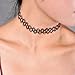 3 Pack Of Tattoo Stretch Choker Necklaces (Black)