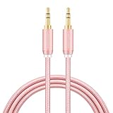 3.5mm Aux Cable, CableCreation 3.5mm Male to Male Stereo Auxillary Audio Cables, Compatible with LilGadgets Headphones, Smartphones, Home/Car Stereos & More, 3-Feet/ 0.9M