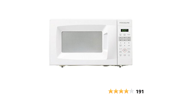 Amazon.com: Frigidaire FFCM0724LW - Microondas, 700 W, 0.7 pies cúbicos,  color blanco : Hogar y Cocina