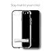 Spigen Crystal Hybrid iPhone 7 Case with Water-Mark Free TPU and Magnetic Metal Kickstand for iPhone 7 2016 - Black
