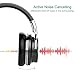 Willnorn Walker6 Wireless Active Noise Cancelling Bluetooth Headphones with Hi-Fi Sound, Microphone, NFC, 36-Hour Playtime … (black)