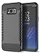 SKYLMW Galaxy S8 Case,Samsung Galaxy S8 Case, Impact Resistant Shock-Absorption Case,Dual Layer Armor Full-Body Protective Case for Samsung Galaxy S8 Black