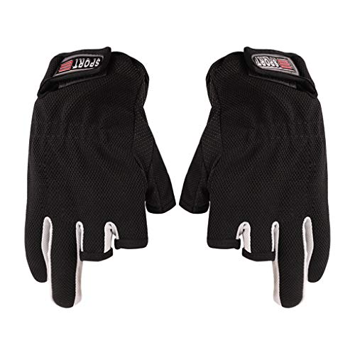 Men FishermanÂ Fishing Gloves 3 Cut Fingers Fish Gloves Summer Sun Protection Gloves Non-slipÂ Driving Cycling Mitten Breathable SunblockÂ Outdoor Sport Glove for Boating Sailing Hunting Riding Men Women