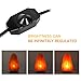 SMAGREHO Natural Himalayan Salt Lamp, Hand Carved, UL Listed Dimmer Switch(8-9 inch, 8 - 11 lbs)