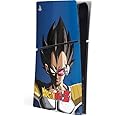 Skinit Decal Gaming Skin Compatible with PS5 Slim Digital Edition Console - Officially Licensed Dragon Ball Z Vegeta Portrait Design
