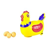 FILDRGT This Robotic Chicken Toy Dances, Around and Randomly Lays Eggs Around Your Home (A)