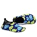 Fantiny Kids Water Shoes Boys Girls Swim Shoes Quick-Dry Barefoot Aqua Shoes Socks for Beach Pool Surfing Yoga