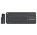 Azulle Quantum Access Fanless Mini PC Stick 2GB/32GB with Logitech K400 Keyboard – Portable Business Computer Bundle, Windows 10 Home, HD Graphics