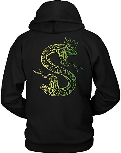 Textured Jug Serpent Crown Tattoo Hoodie